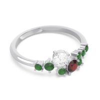 Pave Akasha Ring