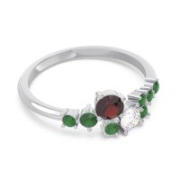 Pave Akasha Ring