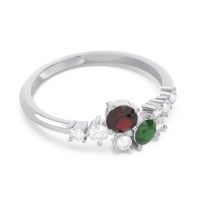 Pave Akasha Ring