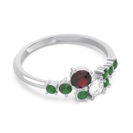 Pave Akasha Ring