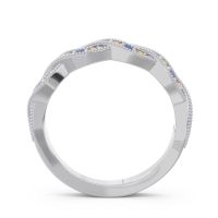 Half Eternity Milgrain Pave Tantvaya Band