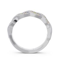 Half Eternity Milgrain Pave Tantvaya Band