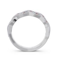 Half Eternity Milgrain Pave Tantvaya Band