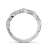 Half Eternity Milgrain Pave Tantvaya Band