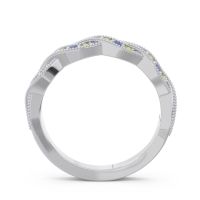 Half Eternity Milgrain Pave Tantvaya Band