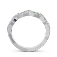 Half Eternity Milgrain Pave Tantvaya Band