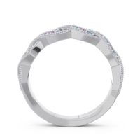 Half Eternity Milgrain Pave Tantvaya Band