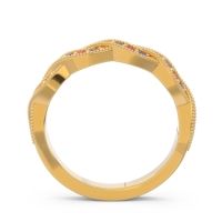 Half Eternity Milgrain Pave Tantvaya Band