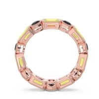 Art Deco Milgrain Bezel Viparita Band