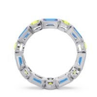 Art Deco Milgrain Bezel Viparita Band
