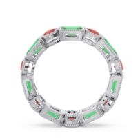 Art Deco Milgrain Bezel Viparita Band
