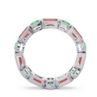 Art Deco Milgrain Bezel Viparita Band