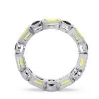 Art Deco Milgrain Bezel Viparita Band
