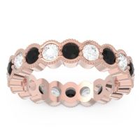 Eternity Milgrain Pave Gutika Band