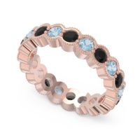 Eternity Milgrain Pave Gutika Band