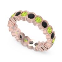 Eternity Milgrain Pave Gutika Band