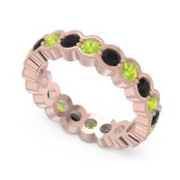 Eternity Milgrain Pave Gutika Band