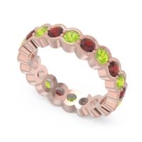 Eternity Milgrain Pave Gutika Band