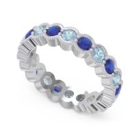 Eternity Milgrain Pave Gutika Band