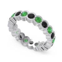 Eternity Milgrain Pave Gutika Band