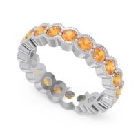 Eternity Milgrain Pave Gutika Band