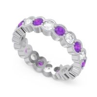 Eternity Milgrain Pave Gutika Band