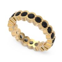 Eternity Milgrain Pave Gutika Band