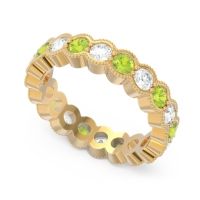 Eternity Milgrain Pave Gutika Band