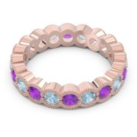 Eternity Milgrain Pave Gutika Band