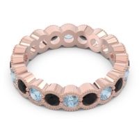 Eternity Milgrain Pave Gutika Band