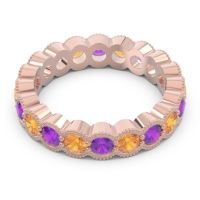 Eternity Milgrain Pave Gutika Band