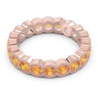 Eternity Milgrain Pave Gutika Band