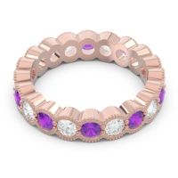 Eternity Milgrain Pave Gutika Band