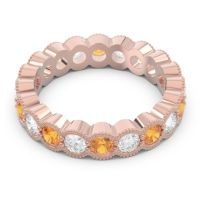 Eternity Milgrain Pave Gutika Band