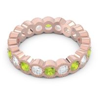Eternity Milgrain Pave Gutika Band