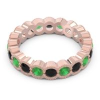 Eternity Milgrain Pave Gutika Band