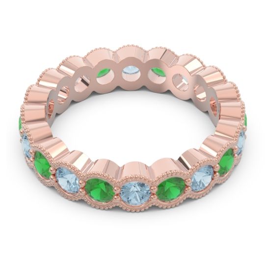 Eternity Milgrain Pave Gutika Band
