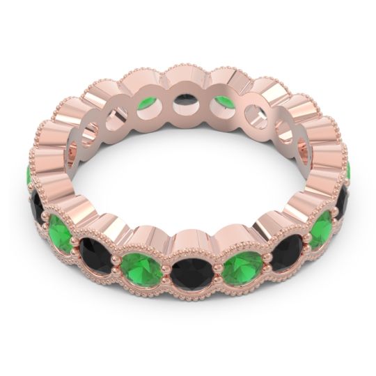 Eternity Milgrain Pave Gutika Band
