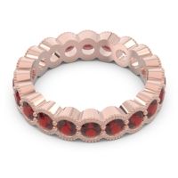 Eternity Milgrain Pave Gutika Band