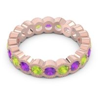 Eternity Milgrain Pave Gutika Band