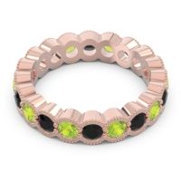 Eternity Milgrain Pave Gutika Band