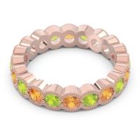 Eternity Milgrain Pave Gutika Band