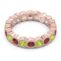 Eternity Milgrain Pave Gutika Band