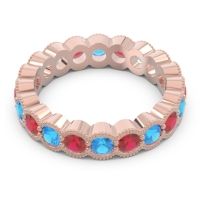 Eternity Milgrain Pave Gutika Band