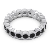 Eternity Milgrain Pave Gutika Band
