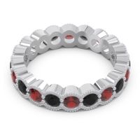 Eternity Milgrain Pave Gutika Band