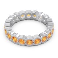 Eternity Milgrain Pave Gutika Band