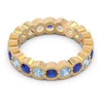 Eternity Milgrain Pave Gutika Band