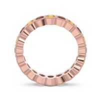 Eternity Milgrain Pave Gutika Band