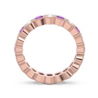 Eternity Milgrain Pave Gutika Band